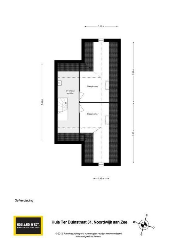 Huis ter Duinstraat 31 Floorplan Blur 2
