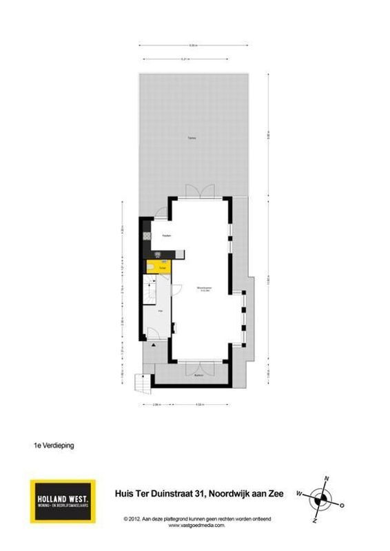Huis ter Duinstraat 31 Floorplan Blur 4