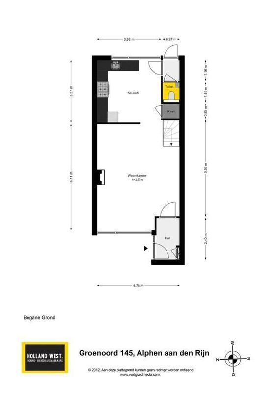 Groenoord 145 Floorplan Blur 2