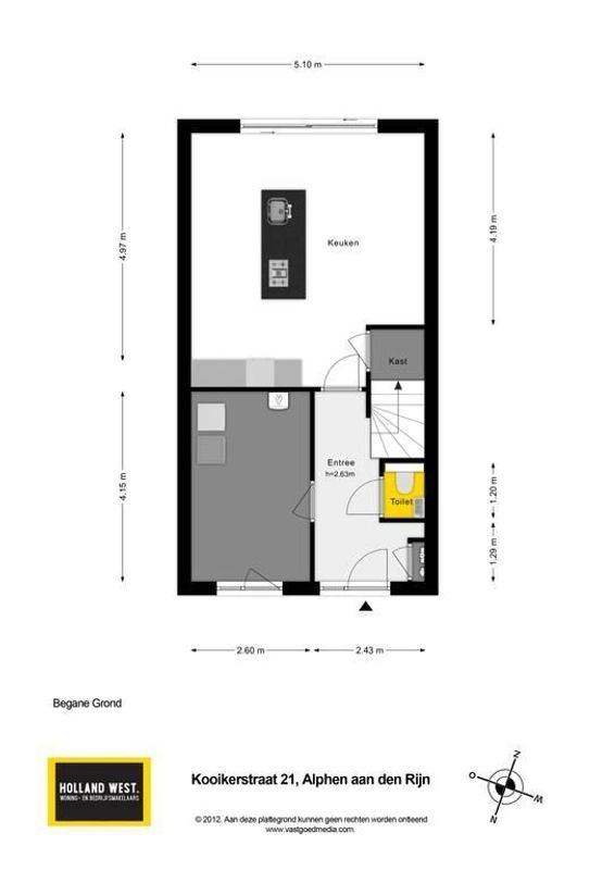 Kooikerstraat 21 Floorplan Blur 2
