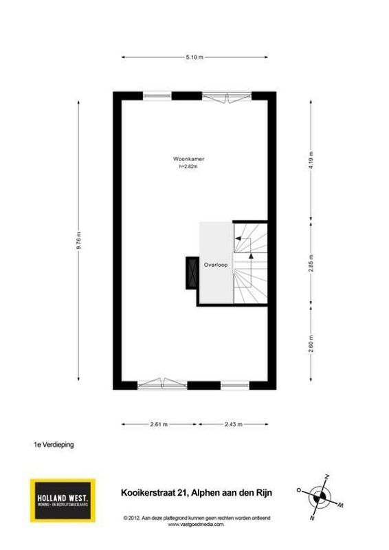 Kooikerstraat 21 Floorplan Blur 4