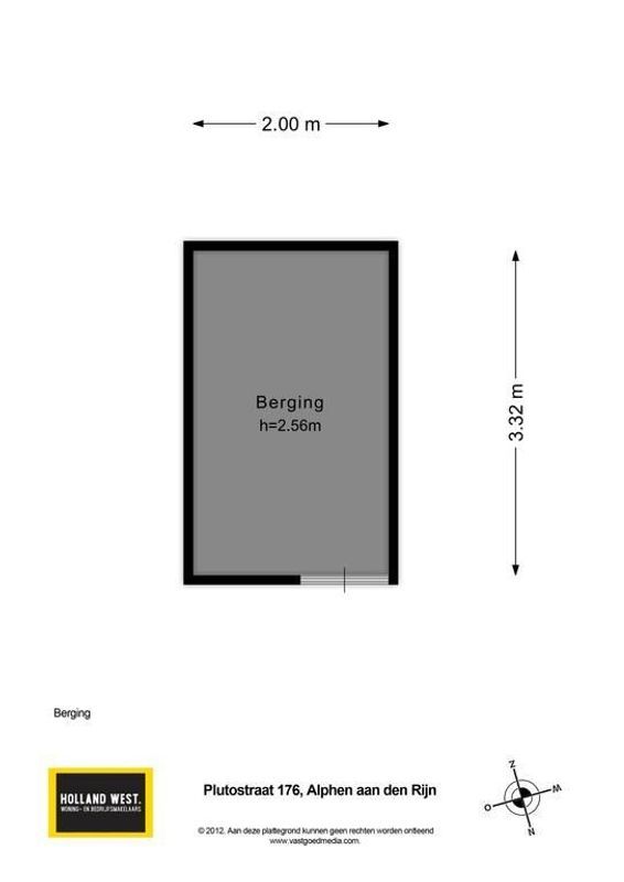 Plutostraat 176 Floorplan Blur 2