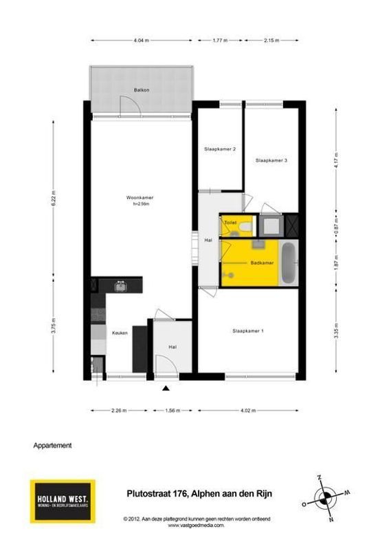 Plutostraat 176 Floorplan Blur 0