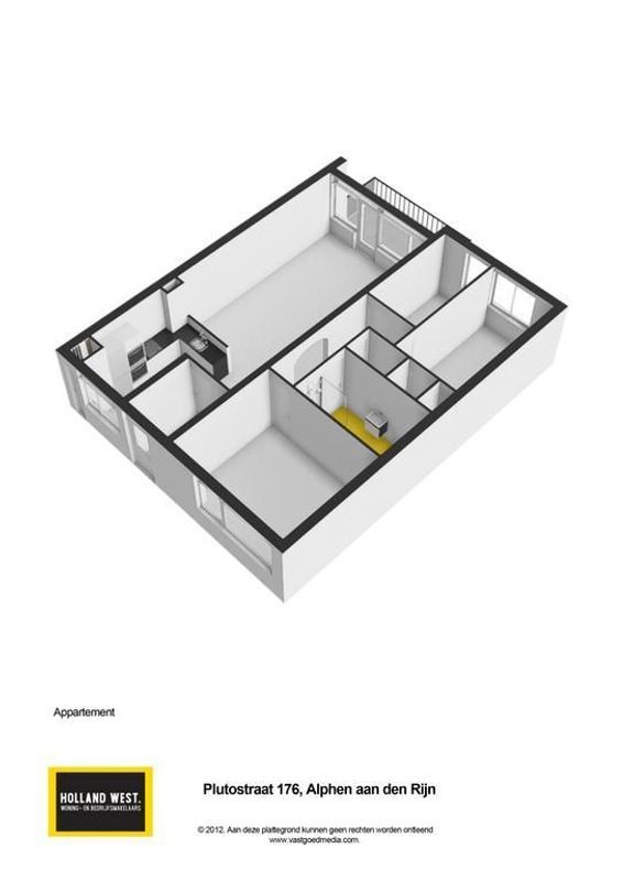Plutostraat 176 Floorplan Blur 1