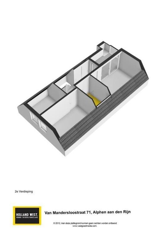 Van Mandersloostraat 71 Floorplan Blur 4