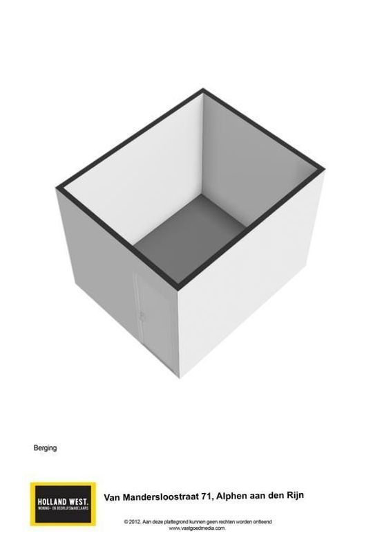 Van Mandersloostraat 71 Floorplan Blur 5