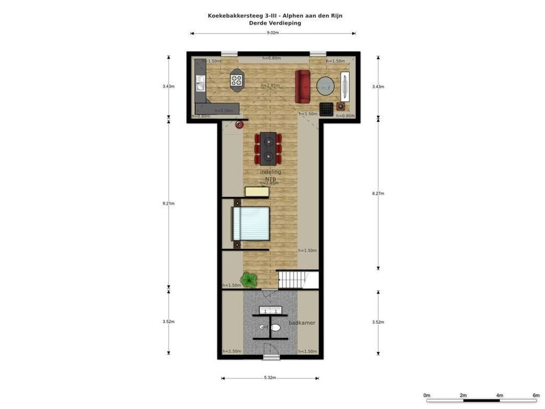 Koekebakkersteeg 5 Floorplan Blur 0