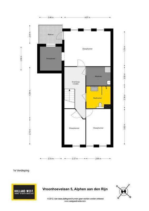 Vroonhoevelaan 5 Floorplan Blur 2