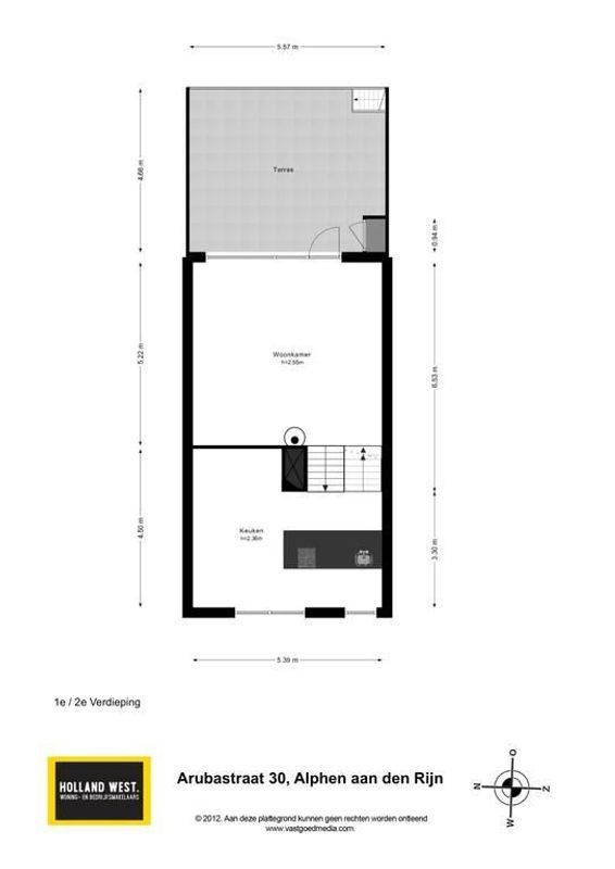 Arubastraat 30 Floorplan Blur 2