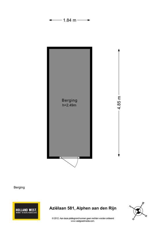 Azielaan 581 Floorplan Blur 2