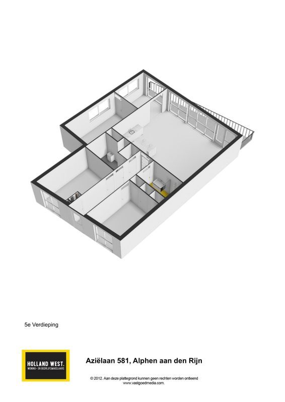 Azielaan 581 Floorplan Blur 1