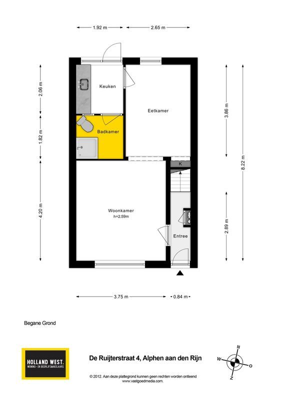 De Ruijterstraat 4 Floorplan Blur 2