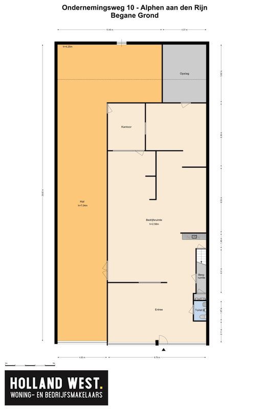 Ondernemingsweg 10 Floorplan Blur 0