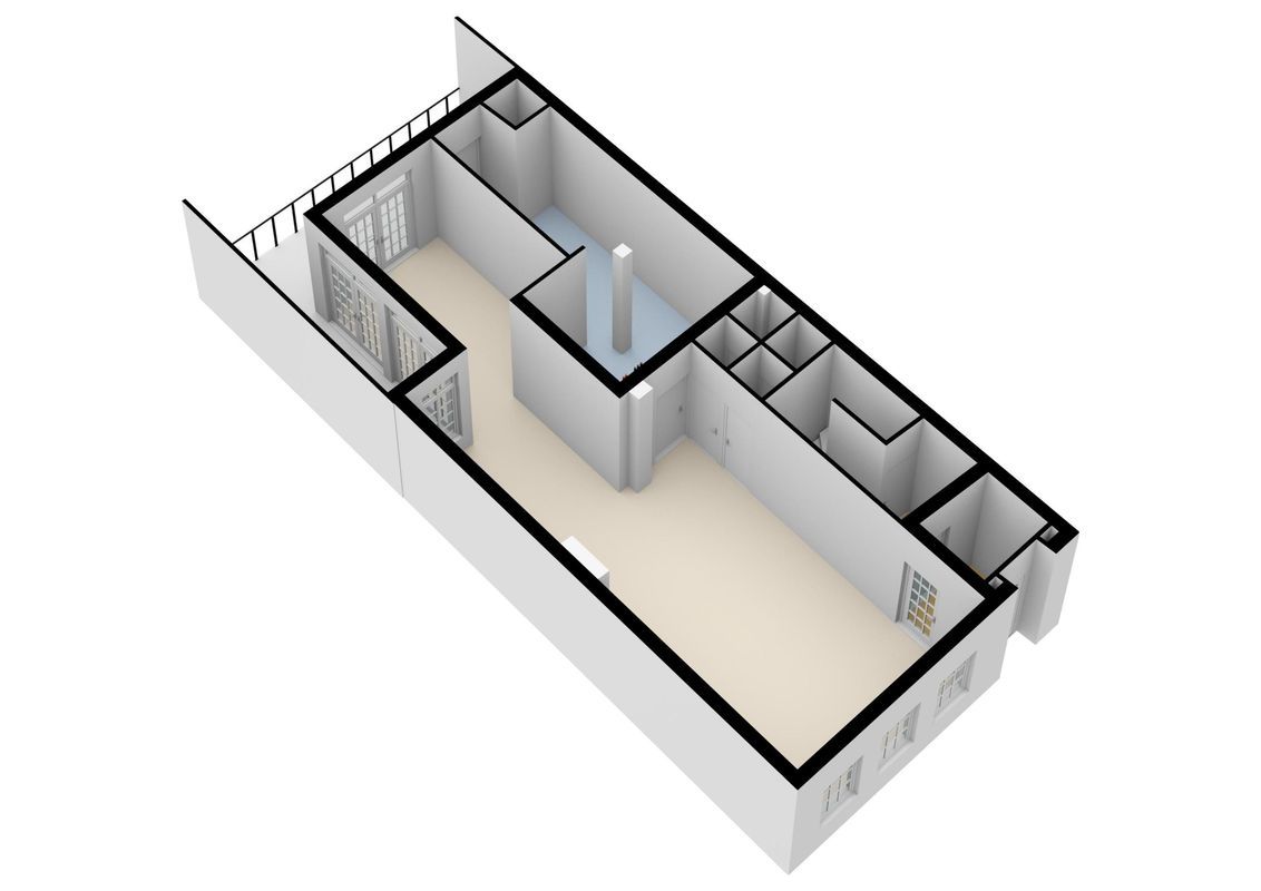 Raadhuisstraat 273 Floorplan Blur 1