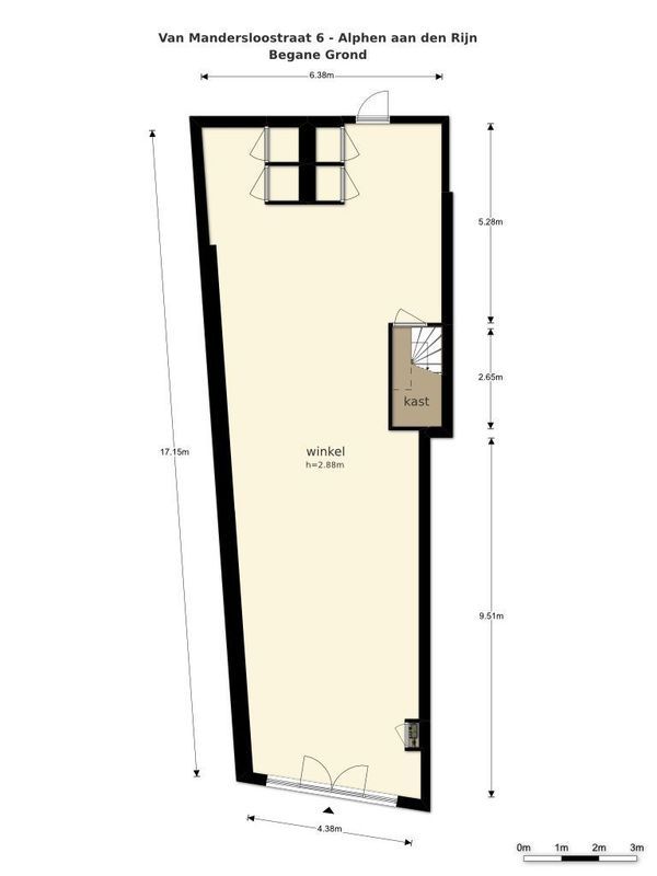 Van Mandersloostraat 6 Floorplan Blur 0
