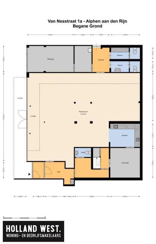 Van Nesstraat 1-A Floorplan Blur 0