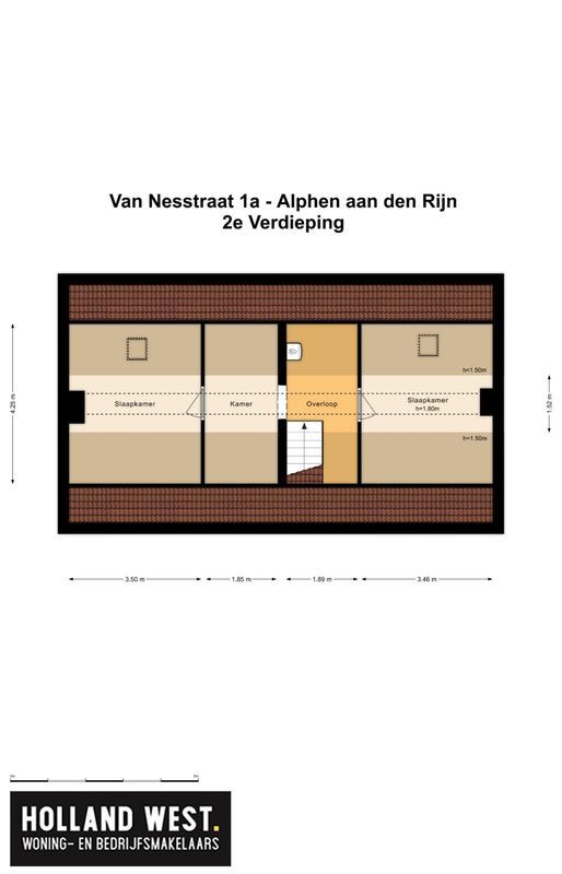 Van Nesstraat 1-A Floorplan Blur 2