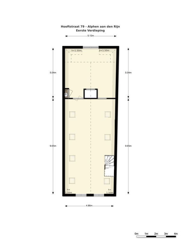 Hooftstraat 79 Floorplan Blur 1