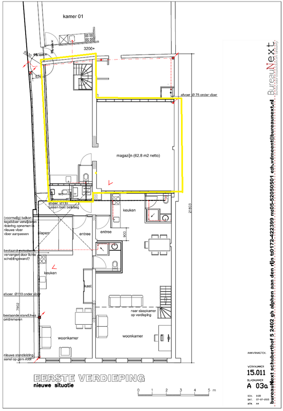 Van Mandersloostraat 19 Floorplan Blur 1