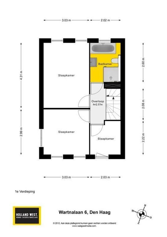 Wartnalaan 6 Floorplan Blur 4