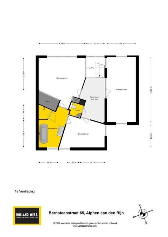 Barnsteenstraat 65 Floorplan Blur 4