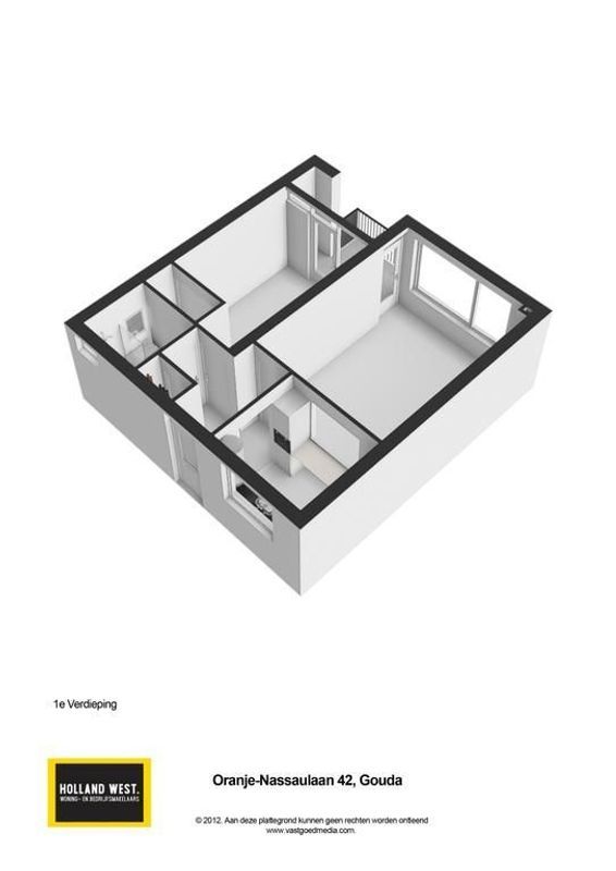 Oranje-Nassaulaan 42 Floorplan Blur 3