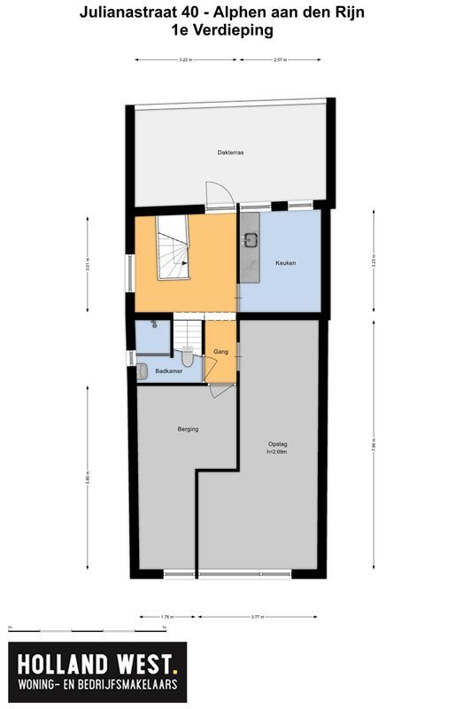 Julianastraat 40 Floorplan Blur 1