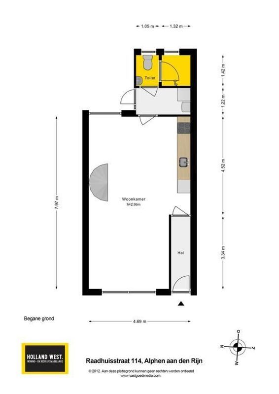 Raadhuisstraat 114 Floorplan Blur 1