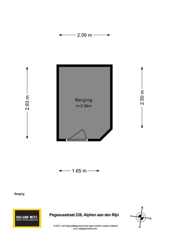 Pegasusstraat 228 Floorplan Blur 2