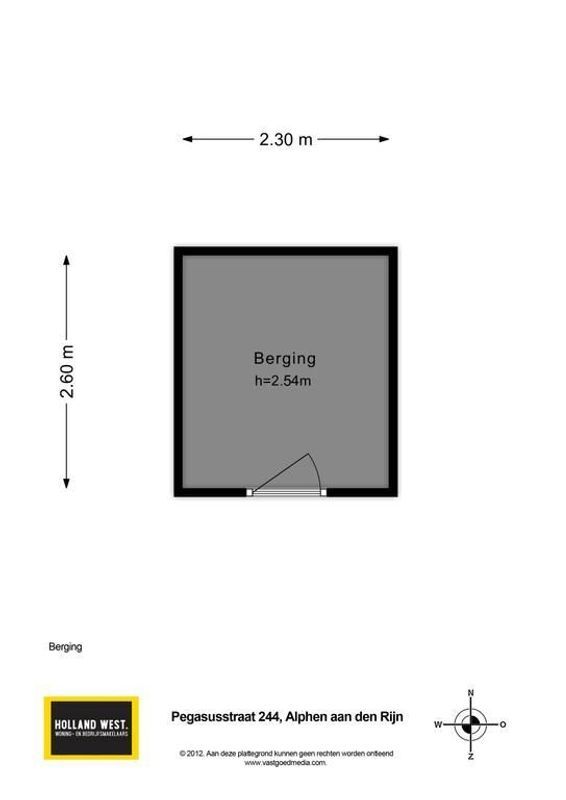 Pegasusstraat 244 Floorplan Blur 2