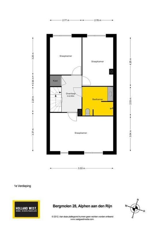 Bergmolen 28 Floorplan Blur 2