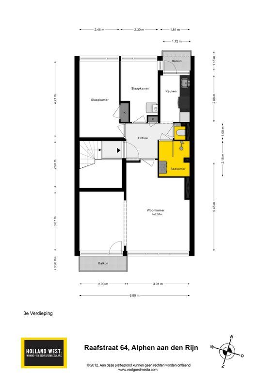 Raafstraat 64 Floorplan Blur 2