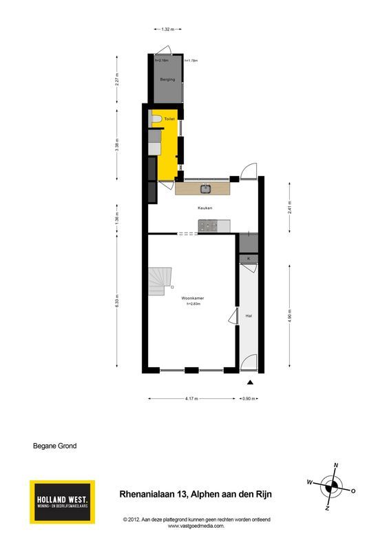 Rhenanialaan 13 Floorplan Blur 2