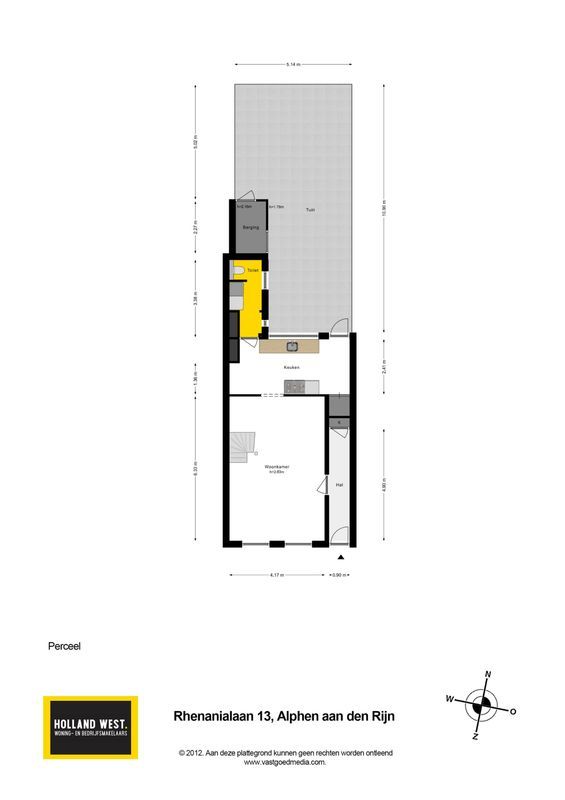 Rhenanialaan 13 Floorplan Blur 4