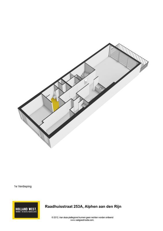 Raadhuisstraat 253-A Floorplan Blur 2