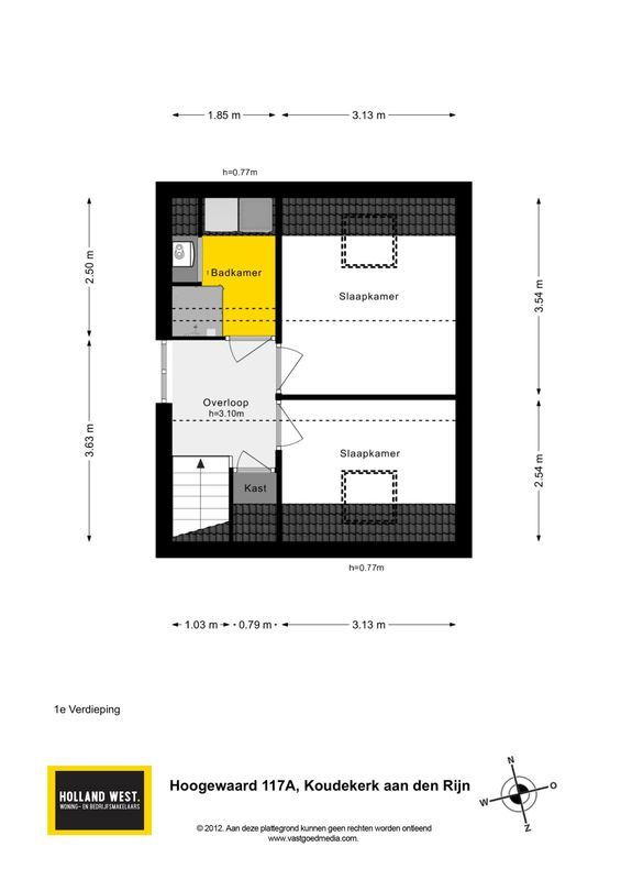 Hoogewaard 117-A Floorplan Blur 2