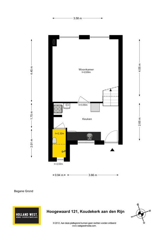 Hoogewaard 121 Floorplan Blur 2