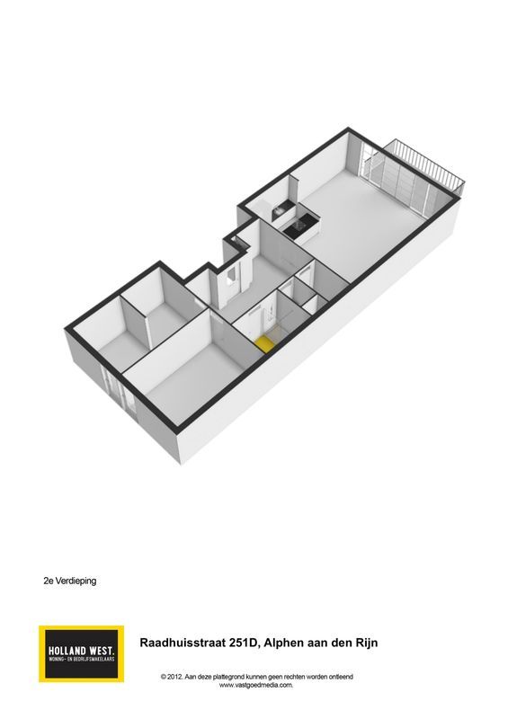 Raadhuisstraat 251-D Floorplan Blur 3