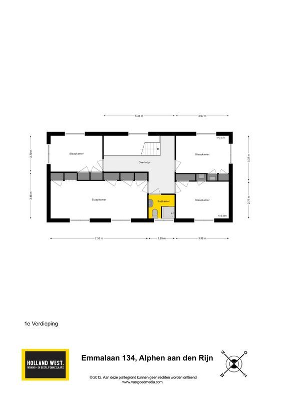 Emmalaan 134 Floorplan Blur 2