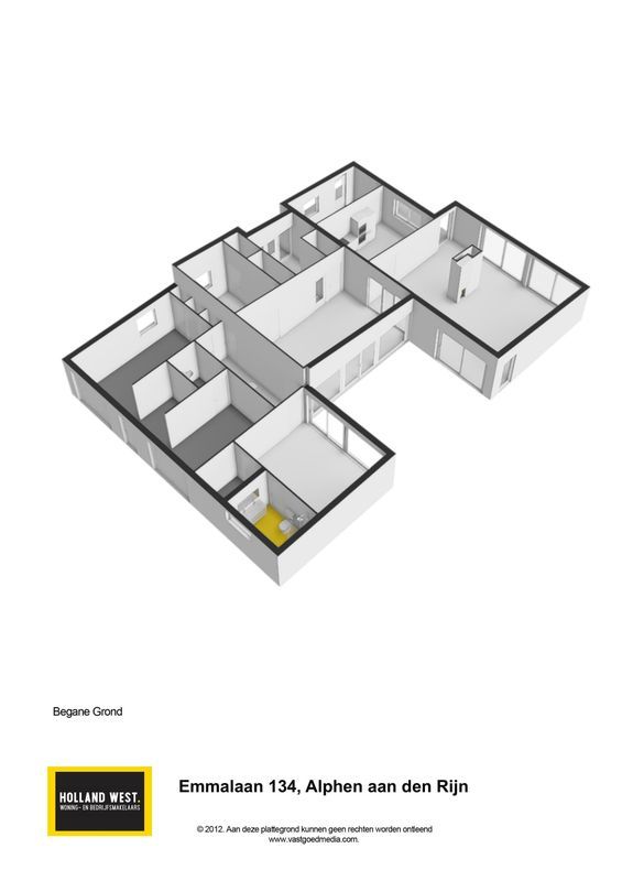 Emmalaan 134 Floorplan Blur 1