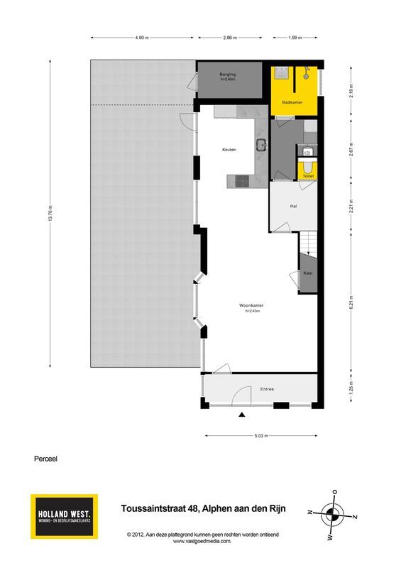 Toussaintstraat 48 Floorplan Blur 3