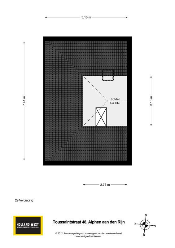 Toussaintstraat 48 Floorplan Blur 2