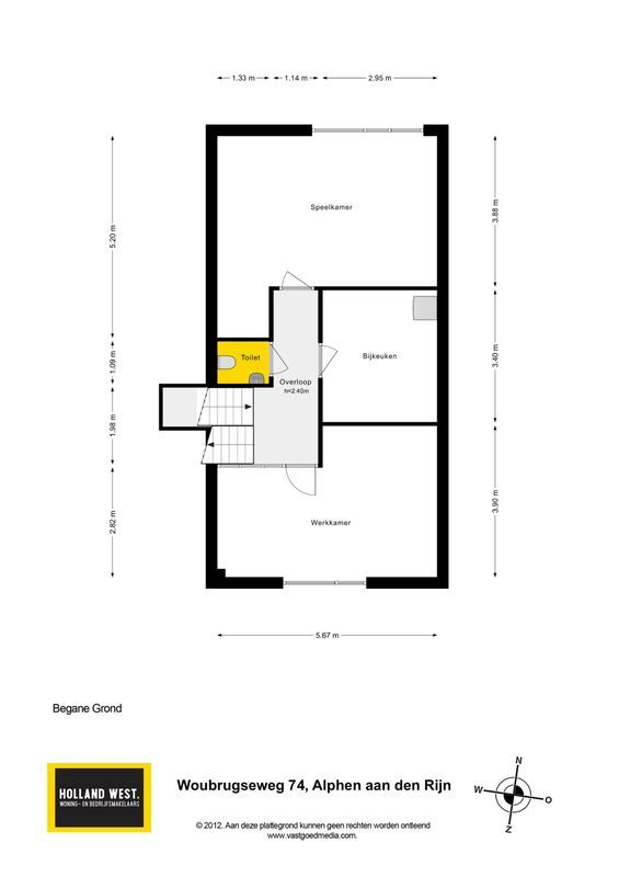Woubrugseweg 74 Floorplan Blur 0