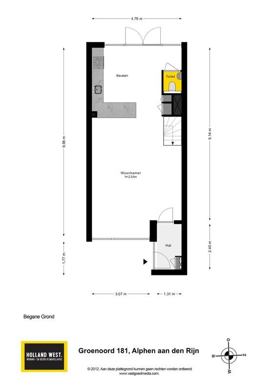 Groenoord 181 Floorplan Blur 2