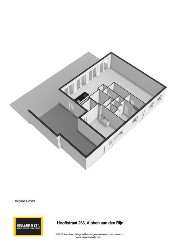 Hooftstraat 263 Floorplan Blur 1