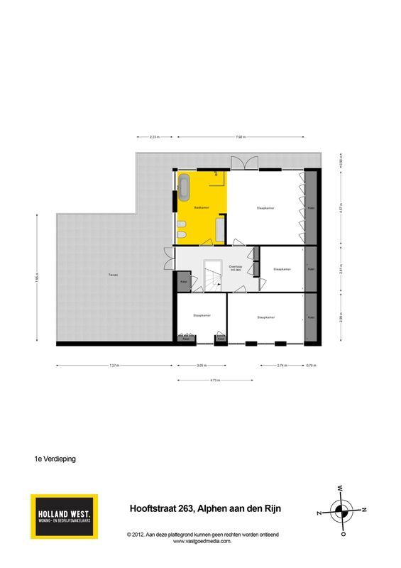 Hooftstraat 263 Floorplan Blur 2