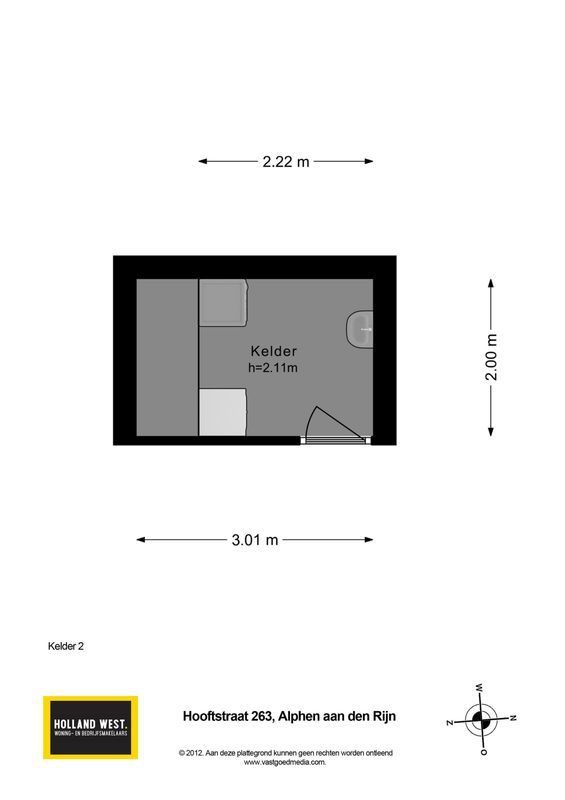 Hooftstraat 263 Floorplan Blur 6