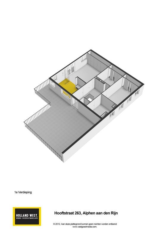Hooftstraat 263 Floorplan Blur 3