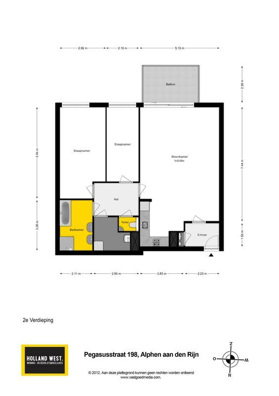 Pegasusstraat 198 Floorplan Blur 2