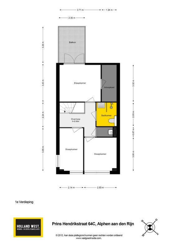 Prins Hendrikstraat 64-C Floorplan Blur 1